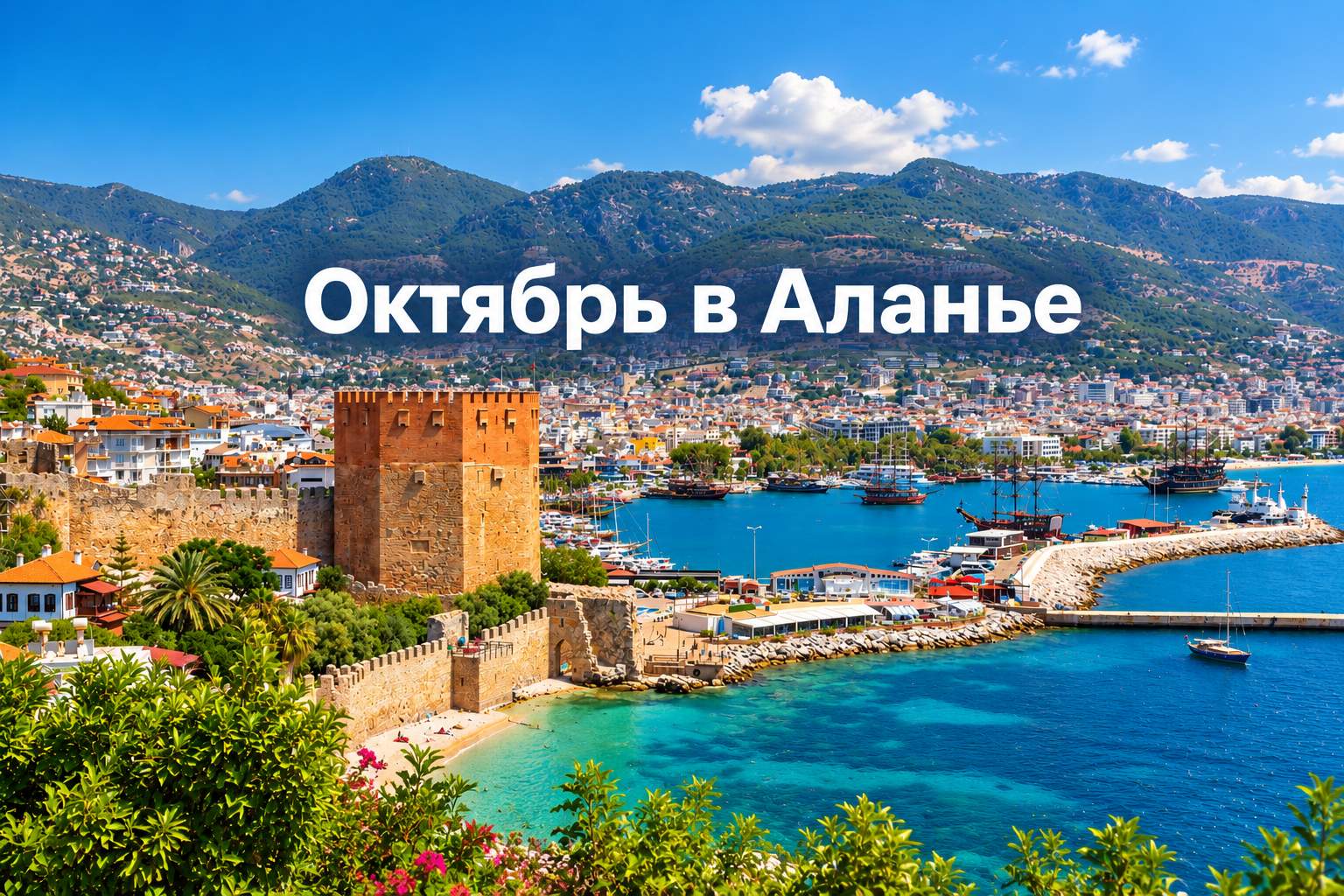 Октябрь в Аланье: гулять - хорошо!