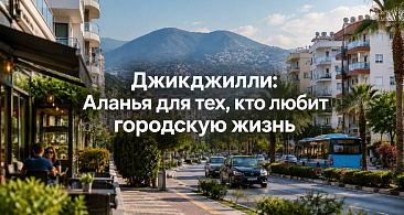 Джикджилли: Аланья для тех, кто любит городскую жизнь
